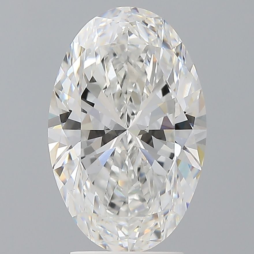 3.58 ct. oval Lab Grown Diamond front image