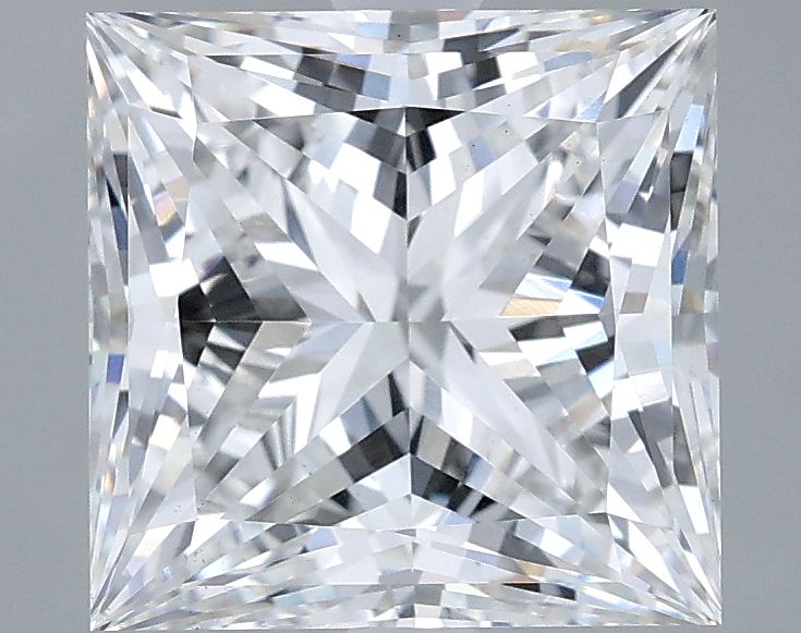 4.05 ct. princess Lab Grown Diamond front image
