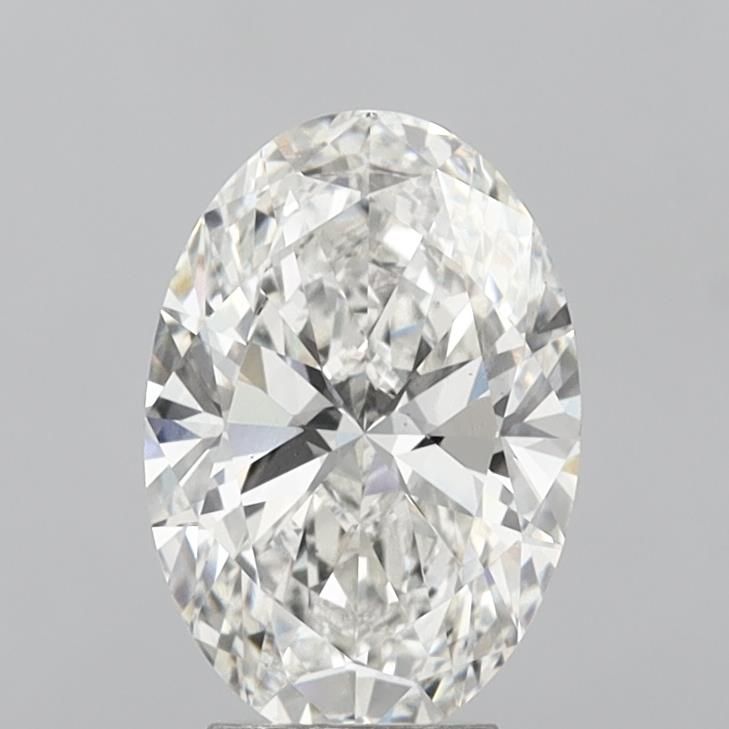 4.02 ct. oval Lab Grown Diamond front image