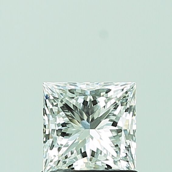 1 ct lab-grown Princess Diamond