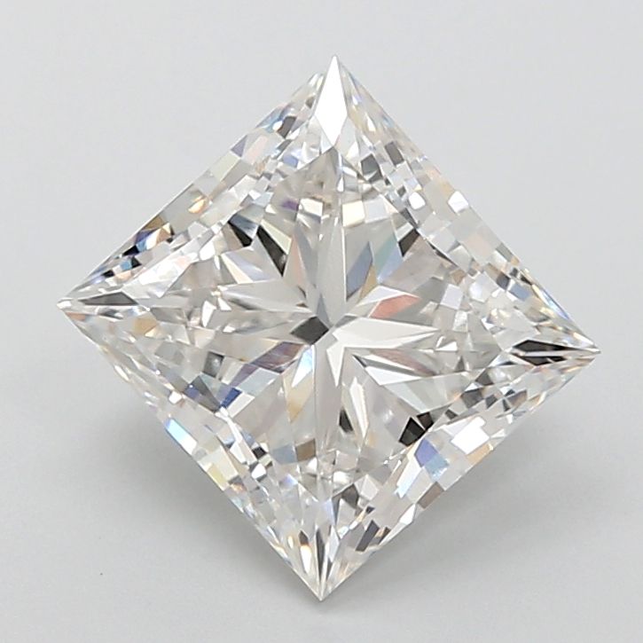 3.53 ct. princess Lab Grown Diamond front image