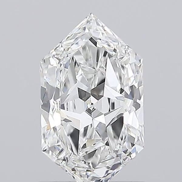 1.51 ct lab-grown Hexagonal Diamond