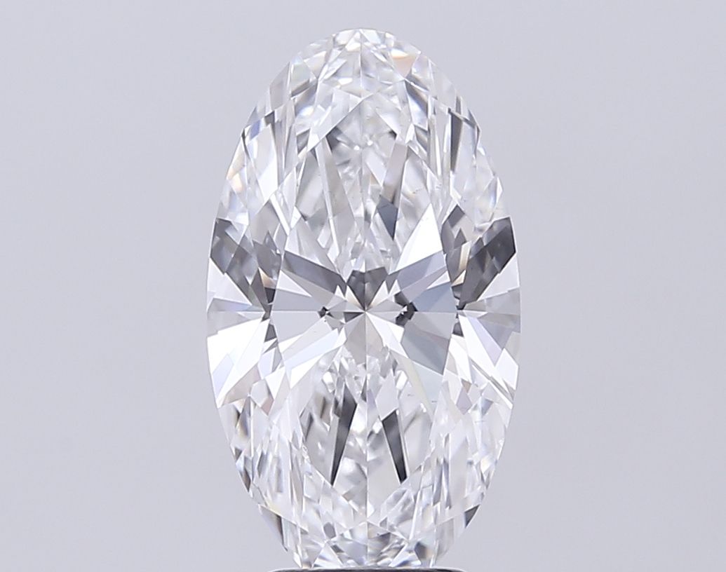 4.03 ct. oval Lab Grown Diamond front image