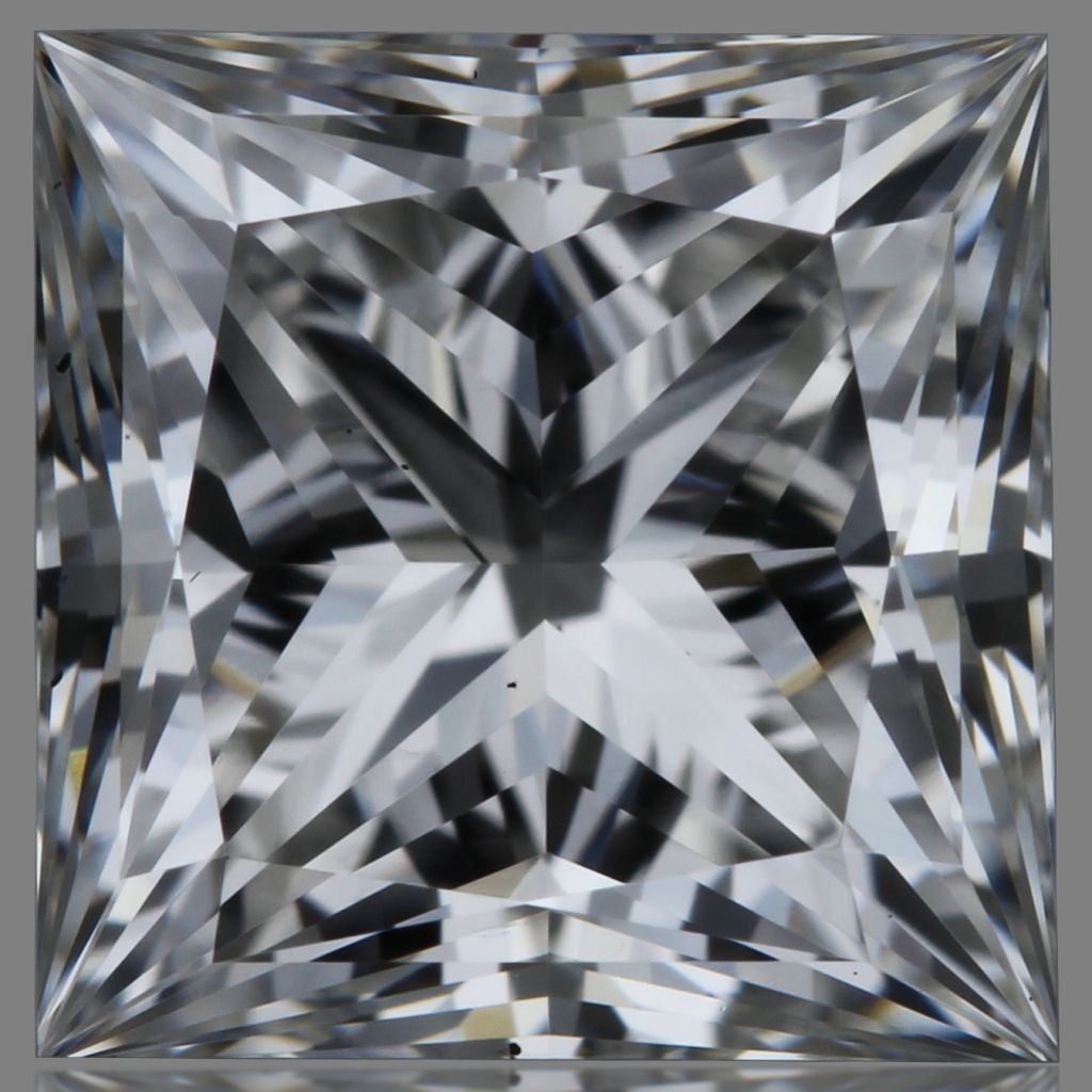 1.23 ct. princess Lab Grown Diamond front image