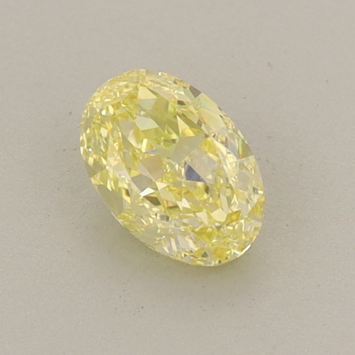 0.54 CT Fancy Yellow OVAL