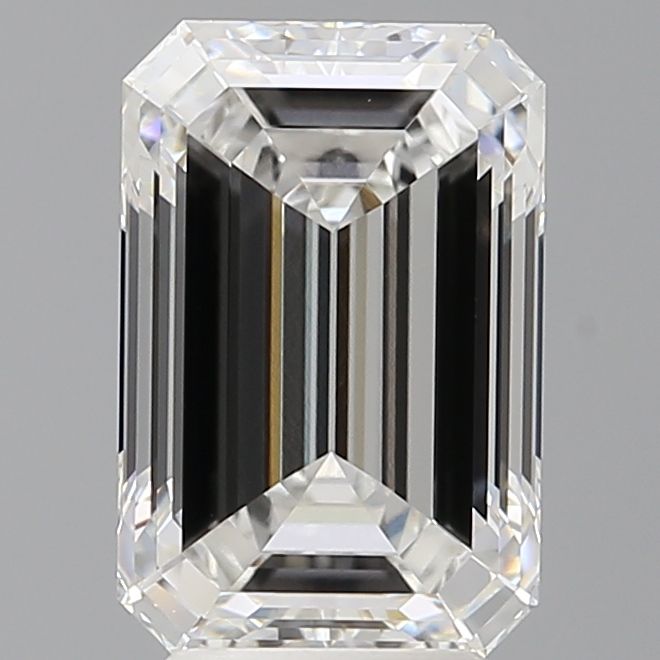 4.10 ct. emerald Lab Grown Diamond front image