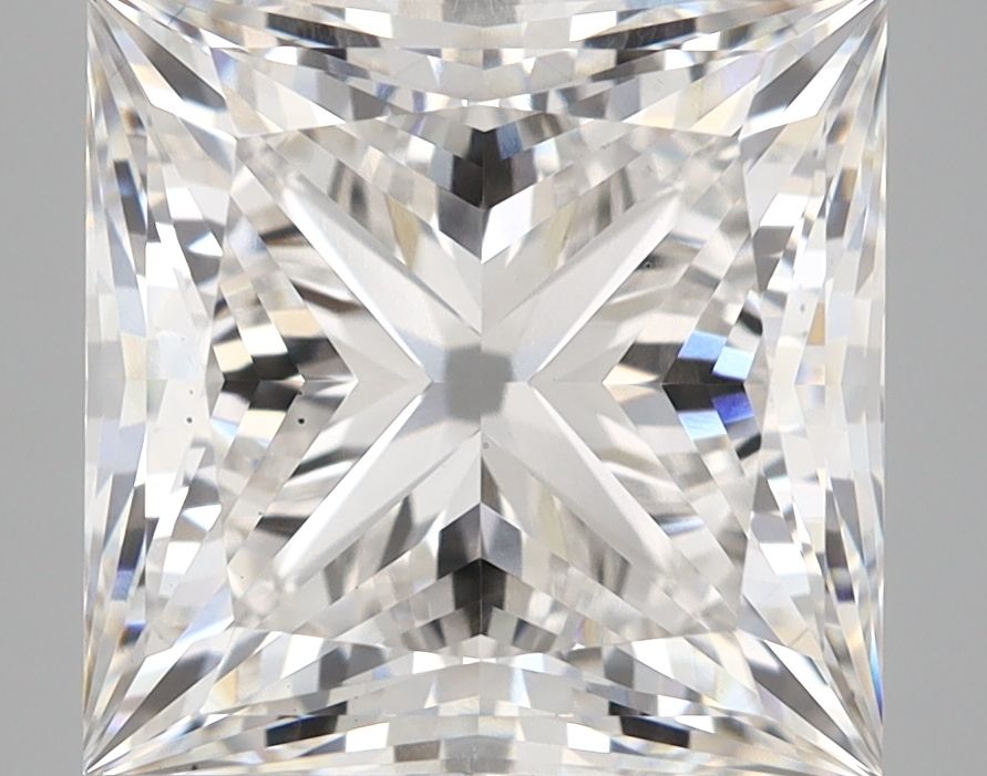 6.44 ct. princess Lab Grown Diamond front image