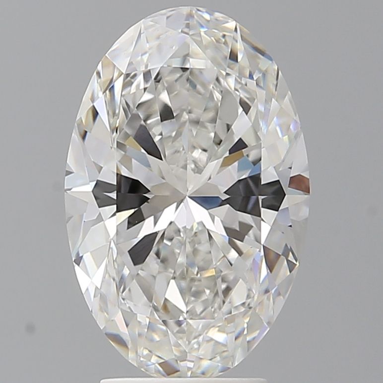 4.07 ct. oval Lab Grown Diamond front image
