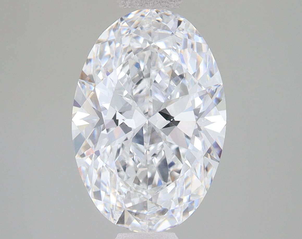 3.06 ct. oval Lab Grown Diamond front image