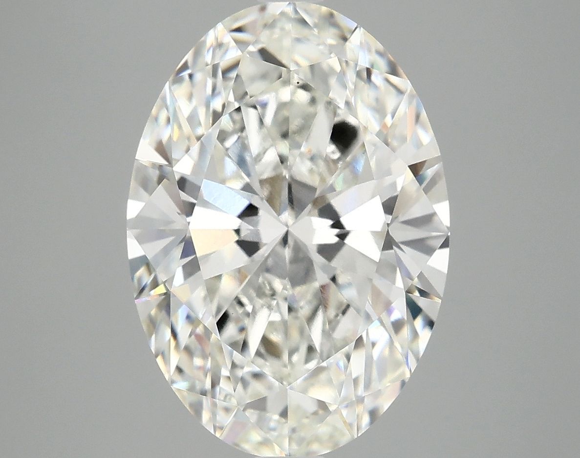 4.91 ct. oval Lab Grown Diamond front image