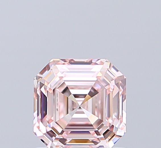 1.02 CT Fancy Intense Pink ASSCHER