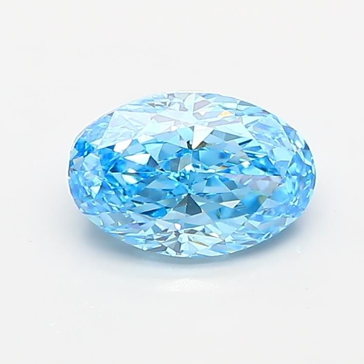 1.24 ct. oval Lab Grown Diamond front image
