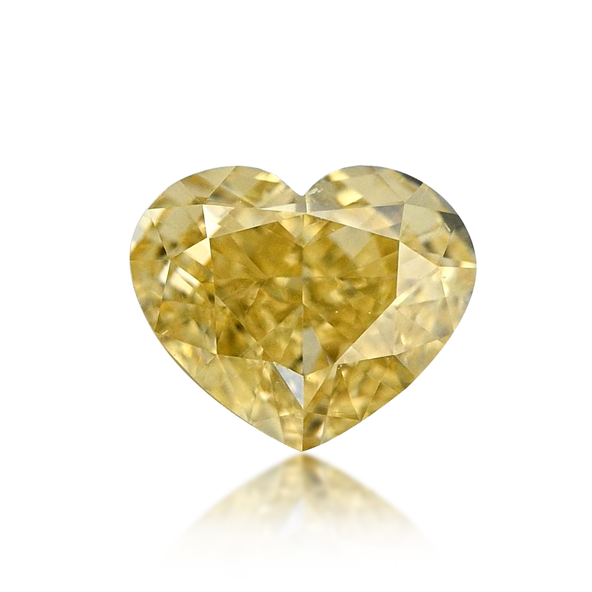 Diament 0.51 ct Fancy Intense Yellow/SI1