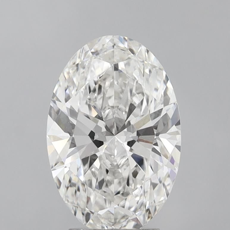 4.03 ct. oval Lab Grown Diamond front image