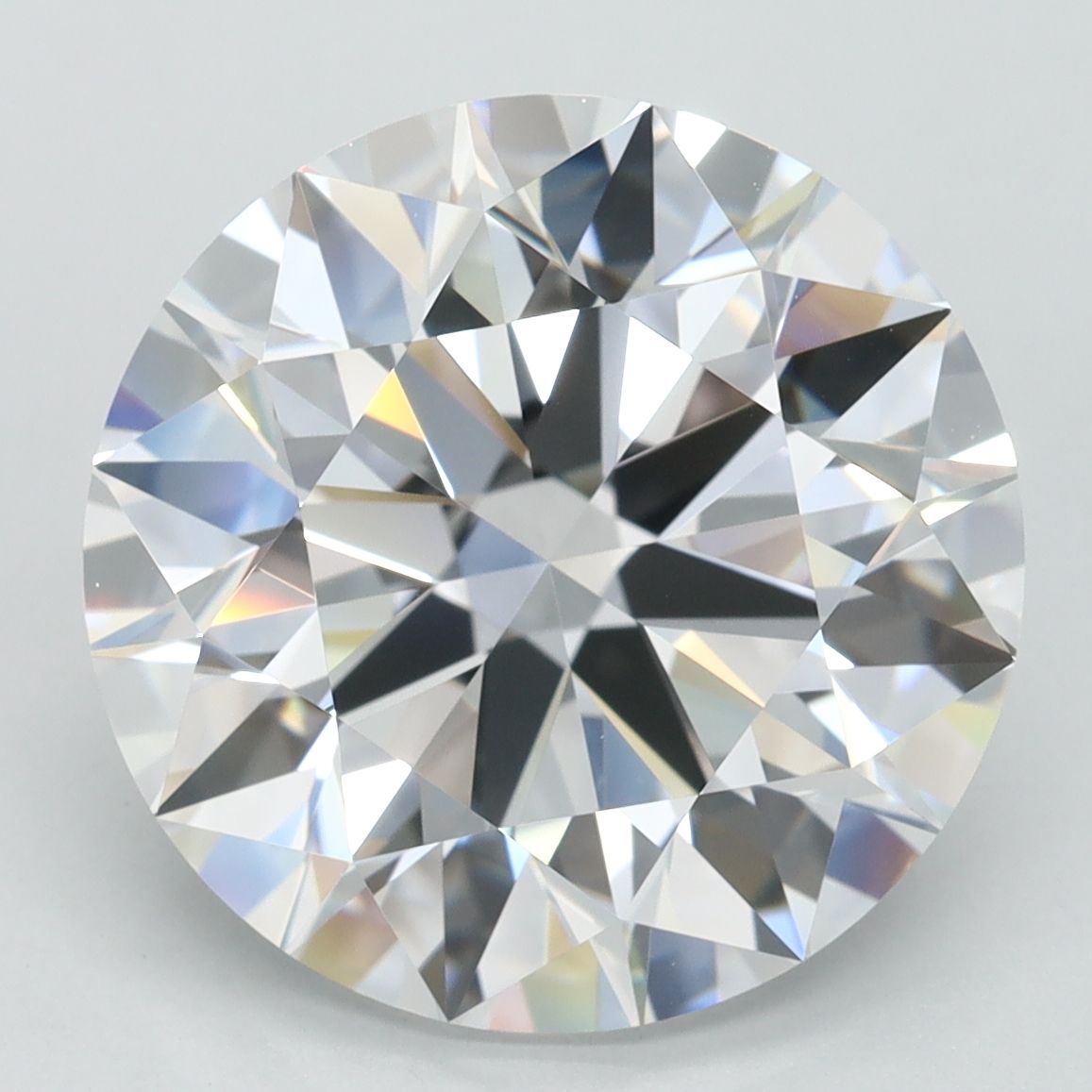6.01 ct. round Lab Grown Diamond front image