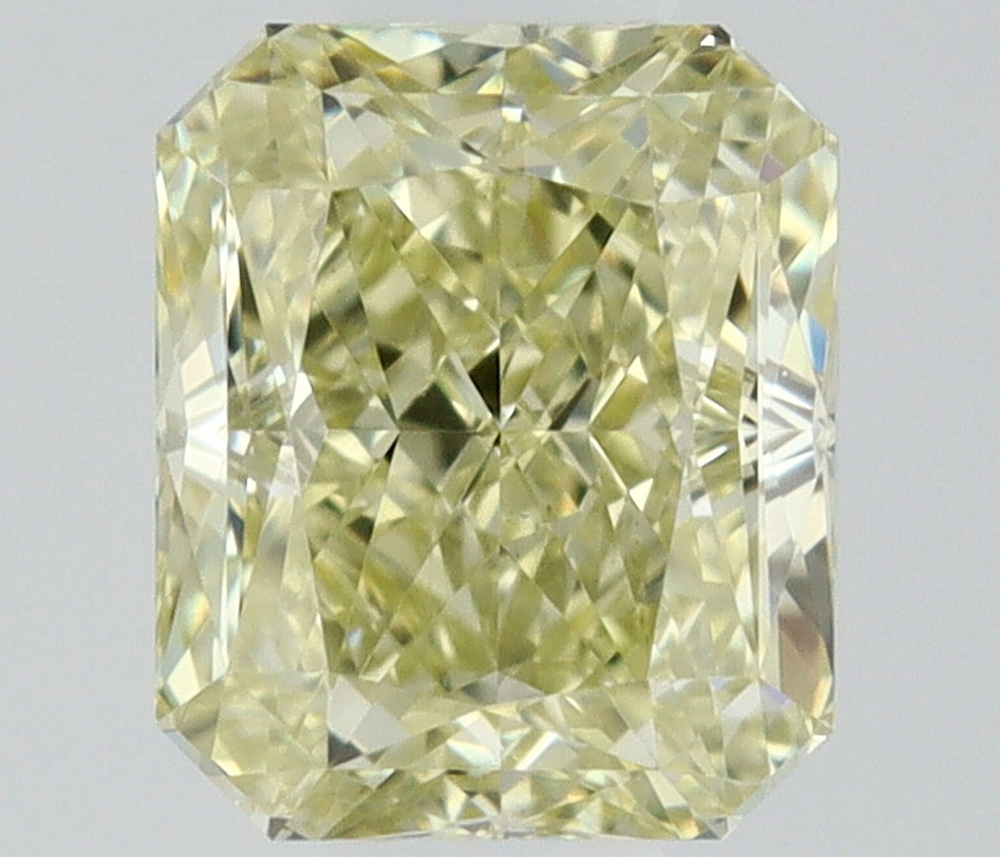 Diament 0.43 ct Fancy Light Yellow/SI1