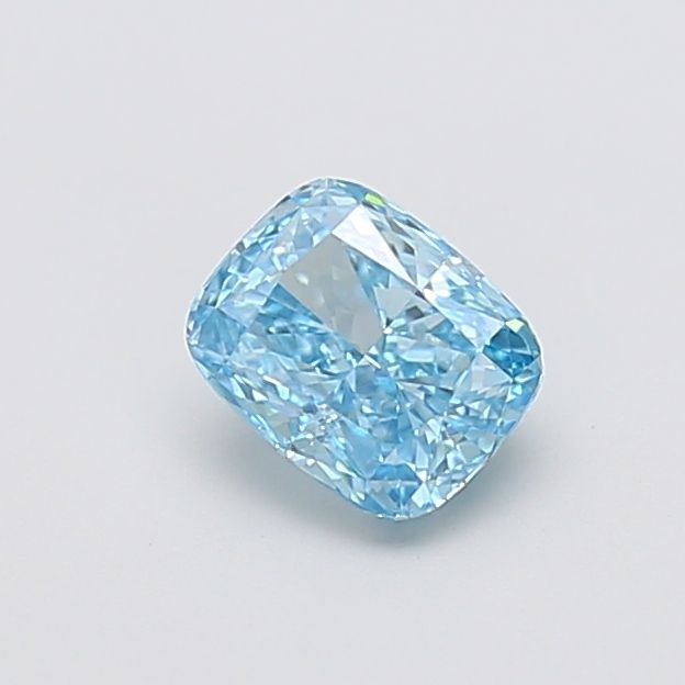 1.03 CT Fancy Vivid Blue CUSHION MODIFIED