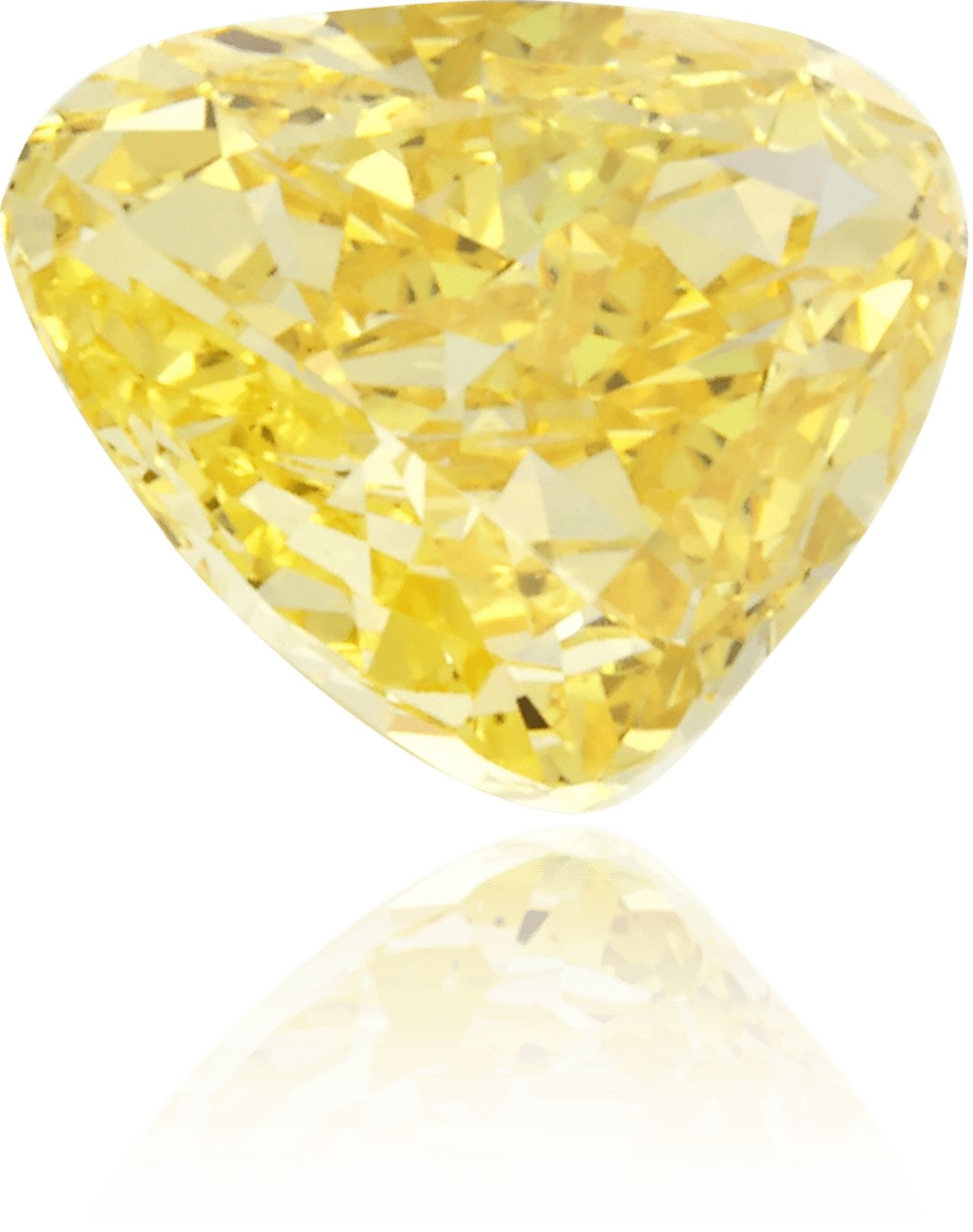 Diament 0.65 ct Fancy Vivid Yellow/SI2