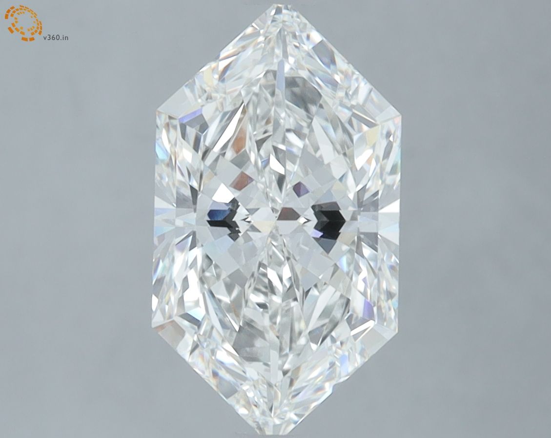 2.59 ct lab-grown Hexagonal Diamond