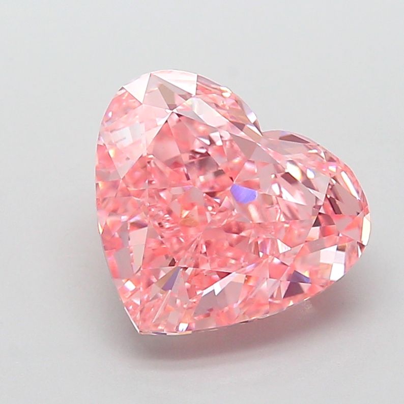 4.07 ct. heart Lab Grown Diamond front image