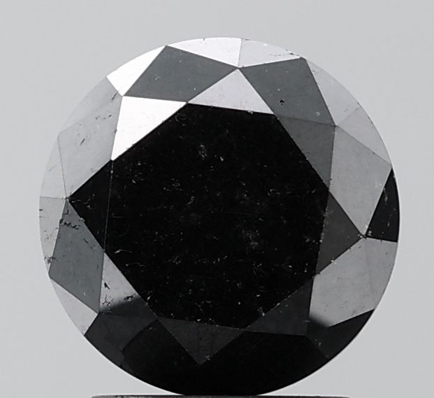 Diament 2.94 ct Fancy Black/VS2