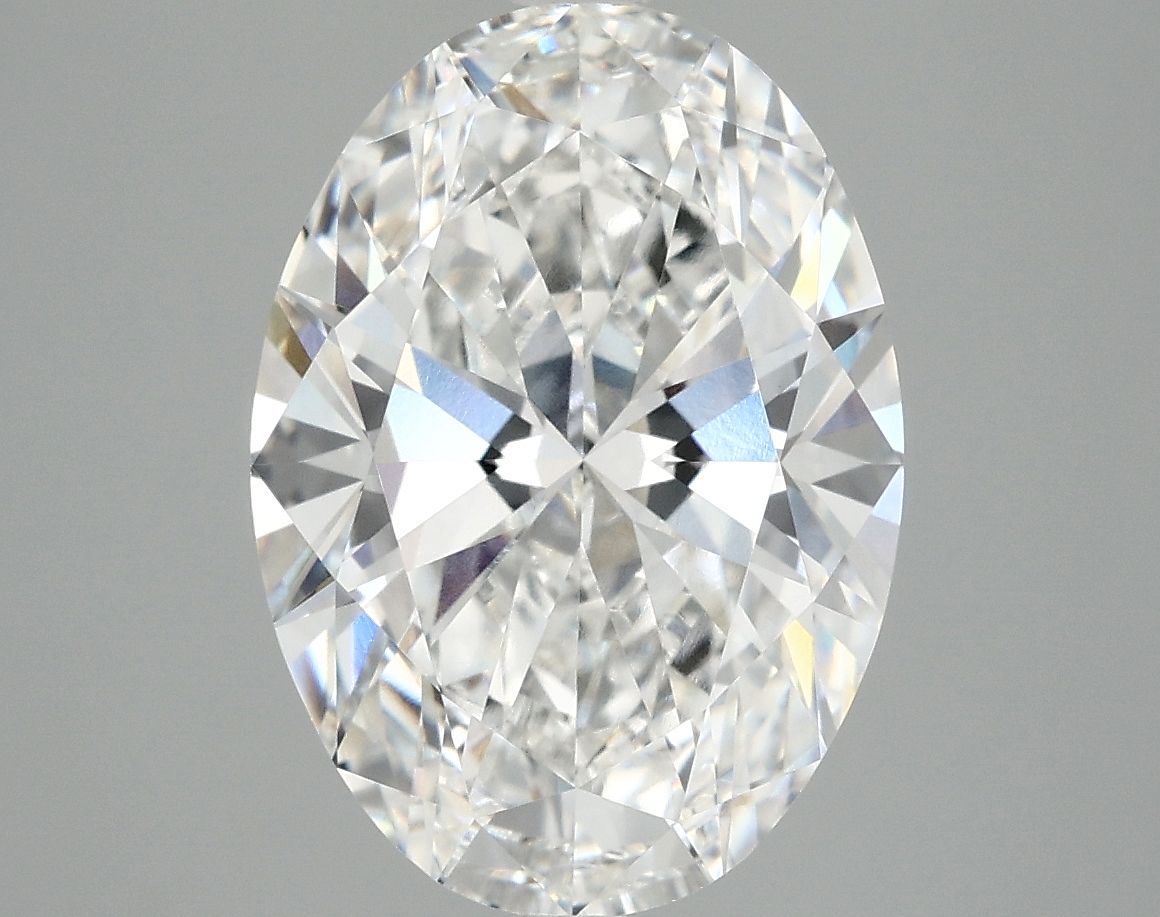 5.04 ct. oval Lab Grown Diamond front image