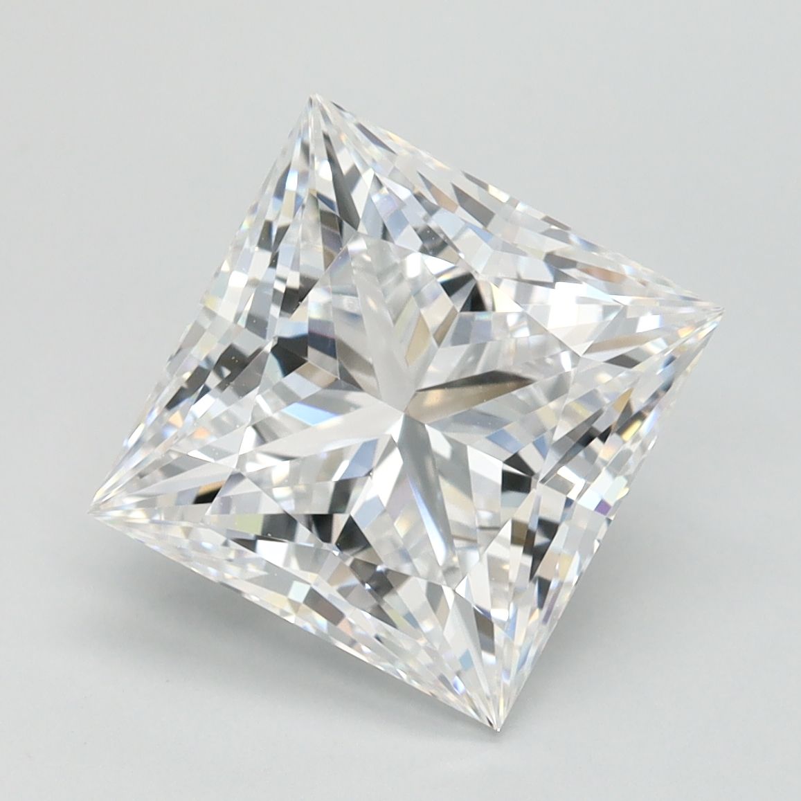 3.17 ct. princess Lab Grown Diamond front image