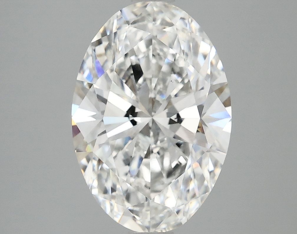 2.85 ct. oval Lab Grown Diamond front image