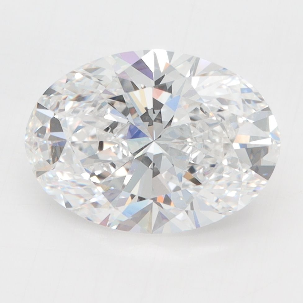 3.08 ct. oval Lab Grown Diamond front image
