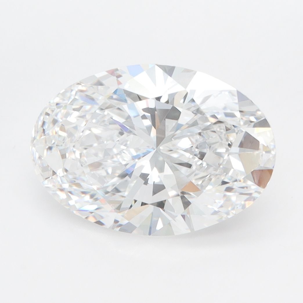 3.08 ct. oval Lab Grown Diamond front image