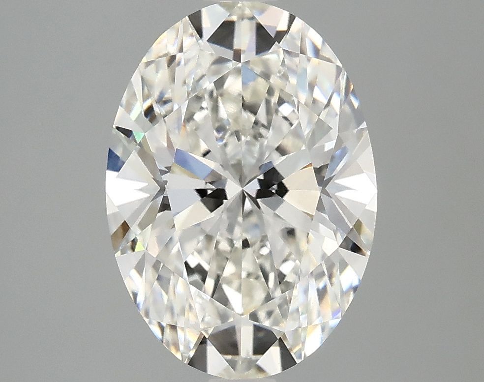 3.08 ct. oval Lab Grown Diamond front image