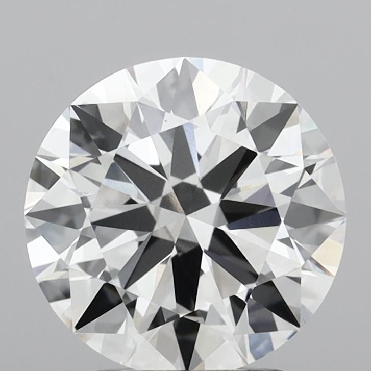 2.60 ct. round Lab Grown Diamond front image