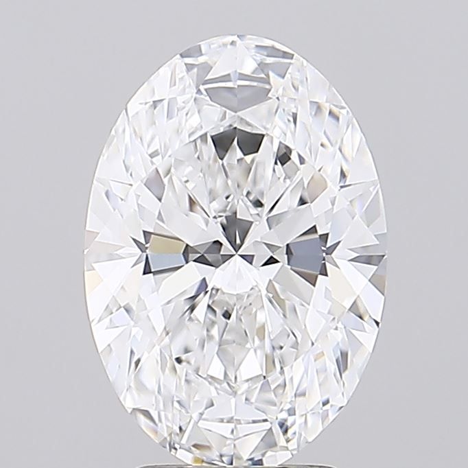 3.28 ct. oval Lab Grown Diamond front image