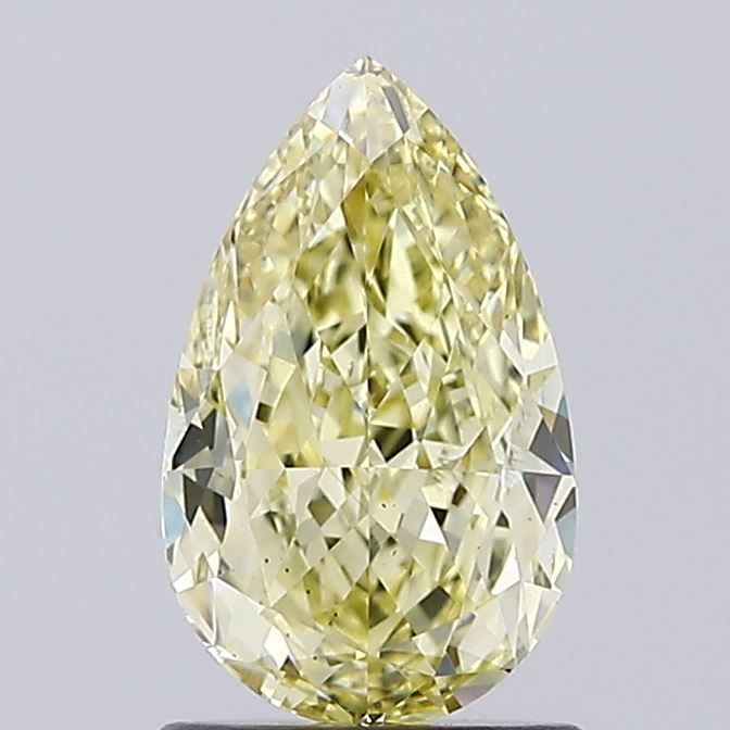 1.51 CT Fancy Yellow PEAR