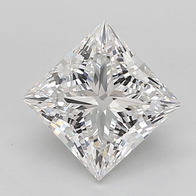 2.53 ct. princess Lab Grown Diamond front image