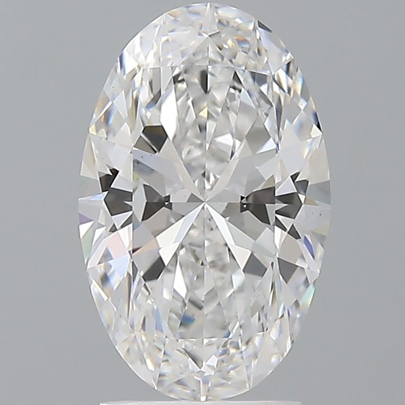 2.60 ct. oval Lab Grown Diamond front image