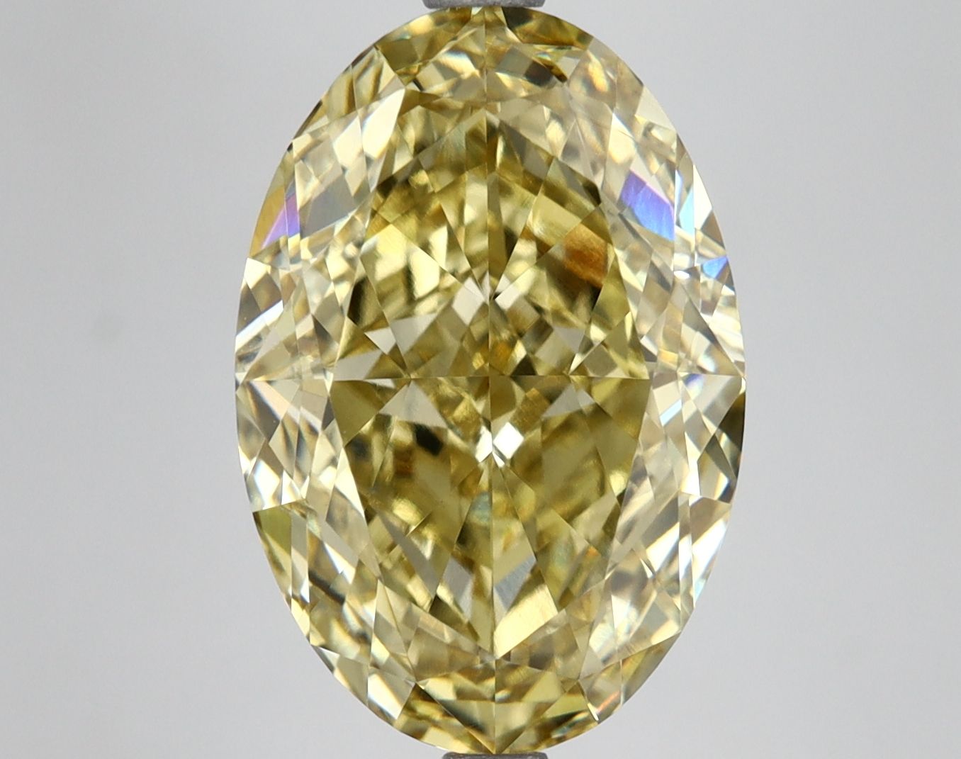7.10 ct. oval Lab Grown Diamond front image