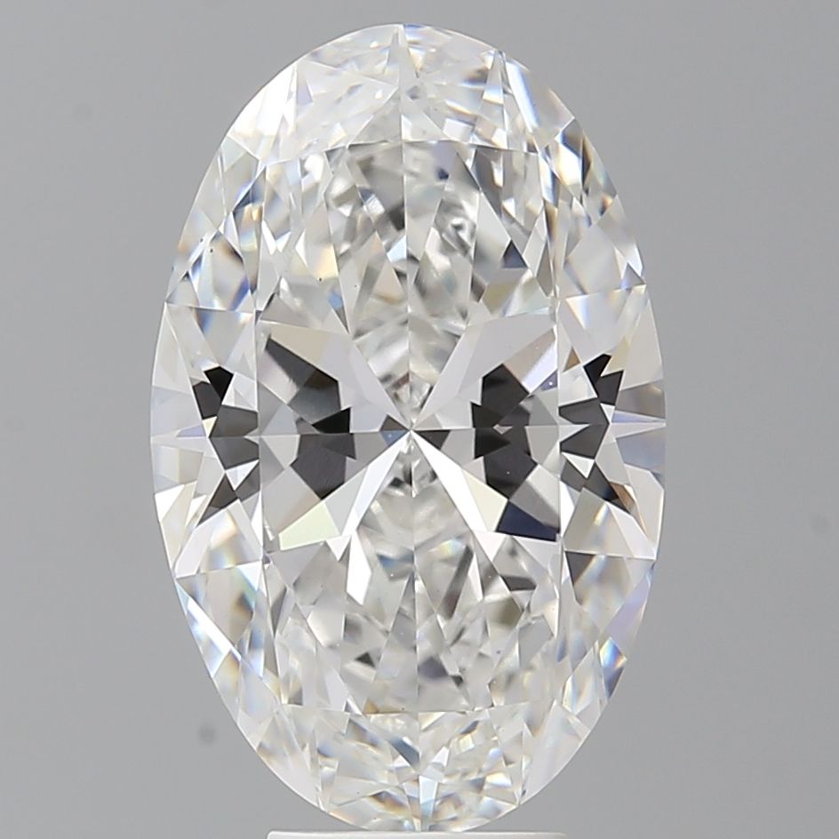 6.59 ct. oval Lab Grown Diamond front image