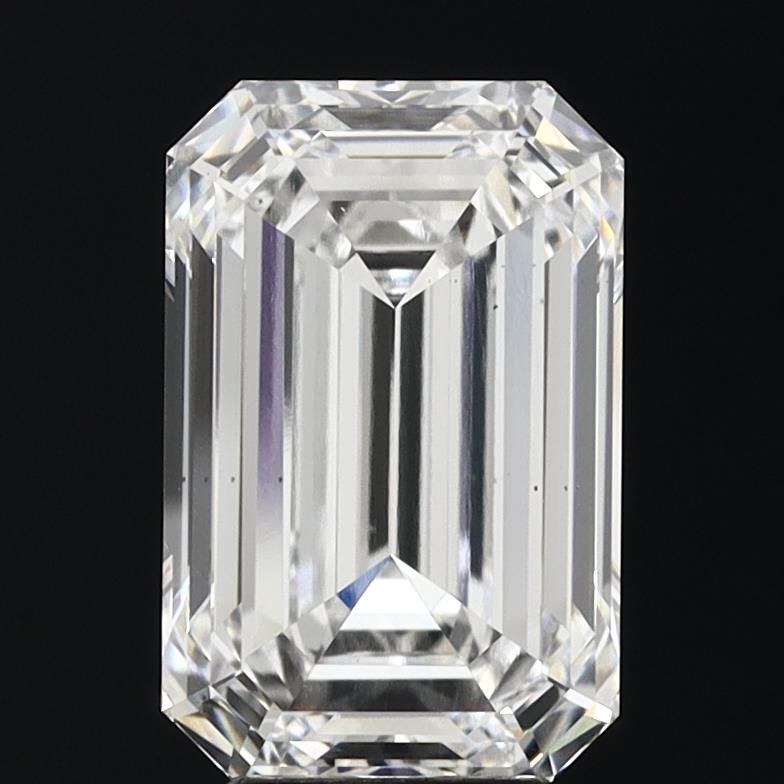 6.59 ct. emerald Lab Grown Diamond front image