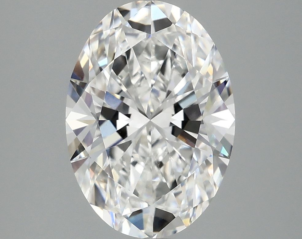 3.02 ct. oval Lab Grown Diamond front image