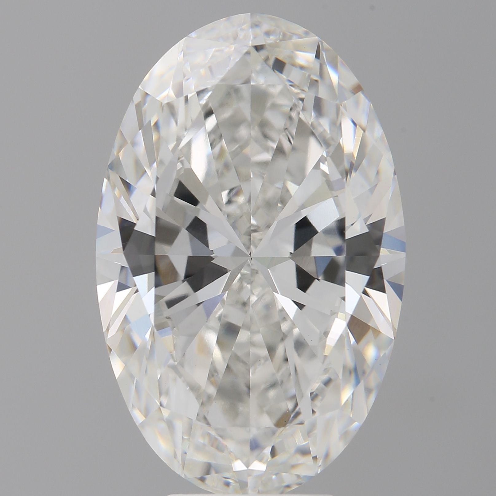 8.08 ct. oval Lab Grown Diamond front image