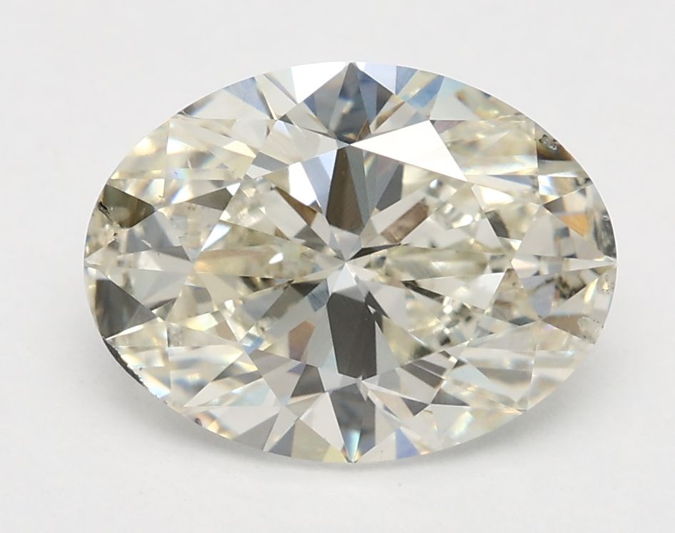 2.01 ct. oval Lab Grown Diamond front image