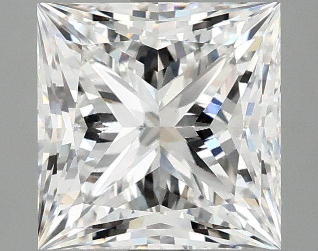 2.70 ct. princess Lab Grown Diamond front image