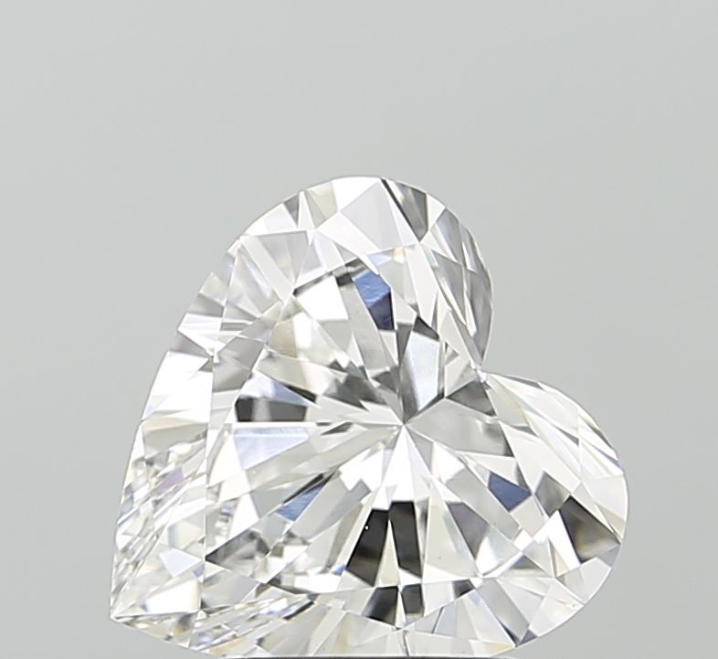 2.71 ct. heart Lab Grown Diamond front image