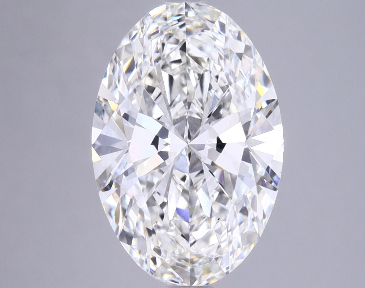 3.76 ct. oval Lab Grown Diamond front image