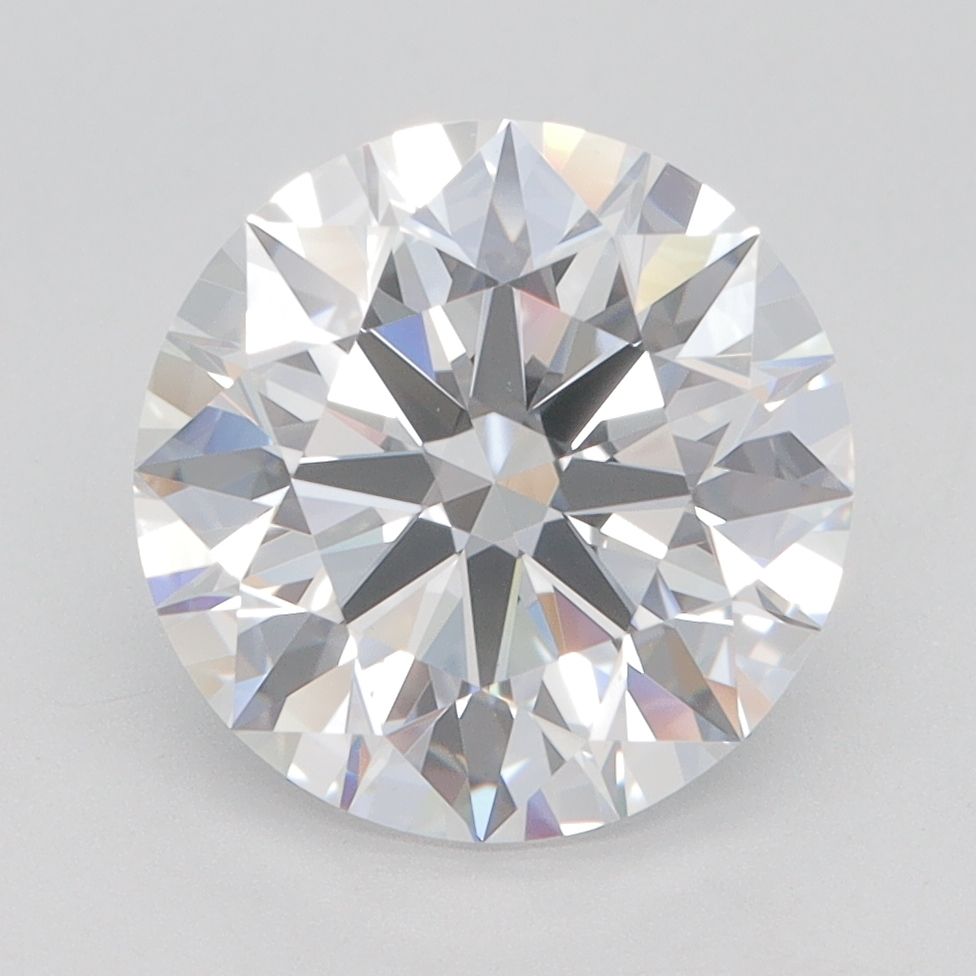 5.30 ct. round Lab Grown Diamond front image