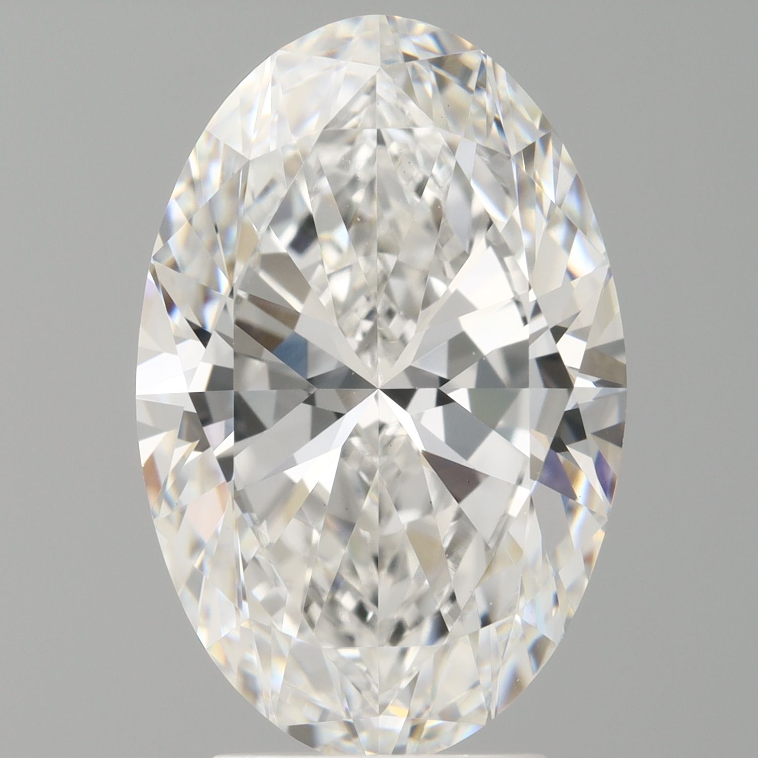 4.01 ct. oval Lab Grown Diamond front image