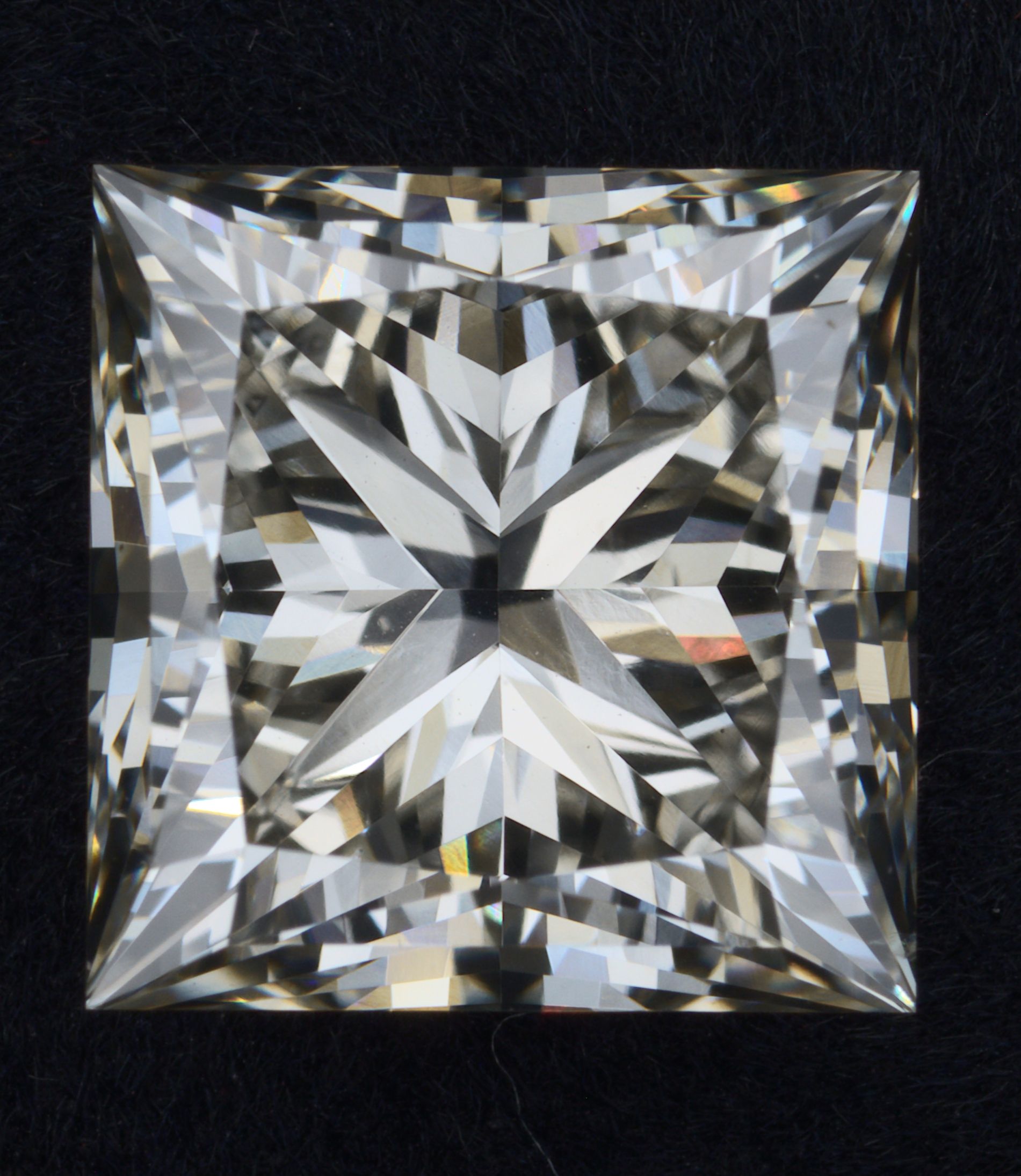 3.05 ct. princess Lab Grown Diamond front image