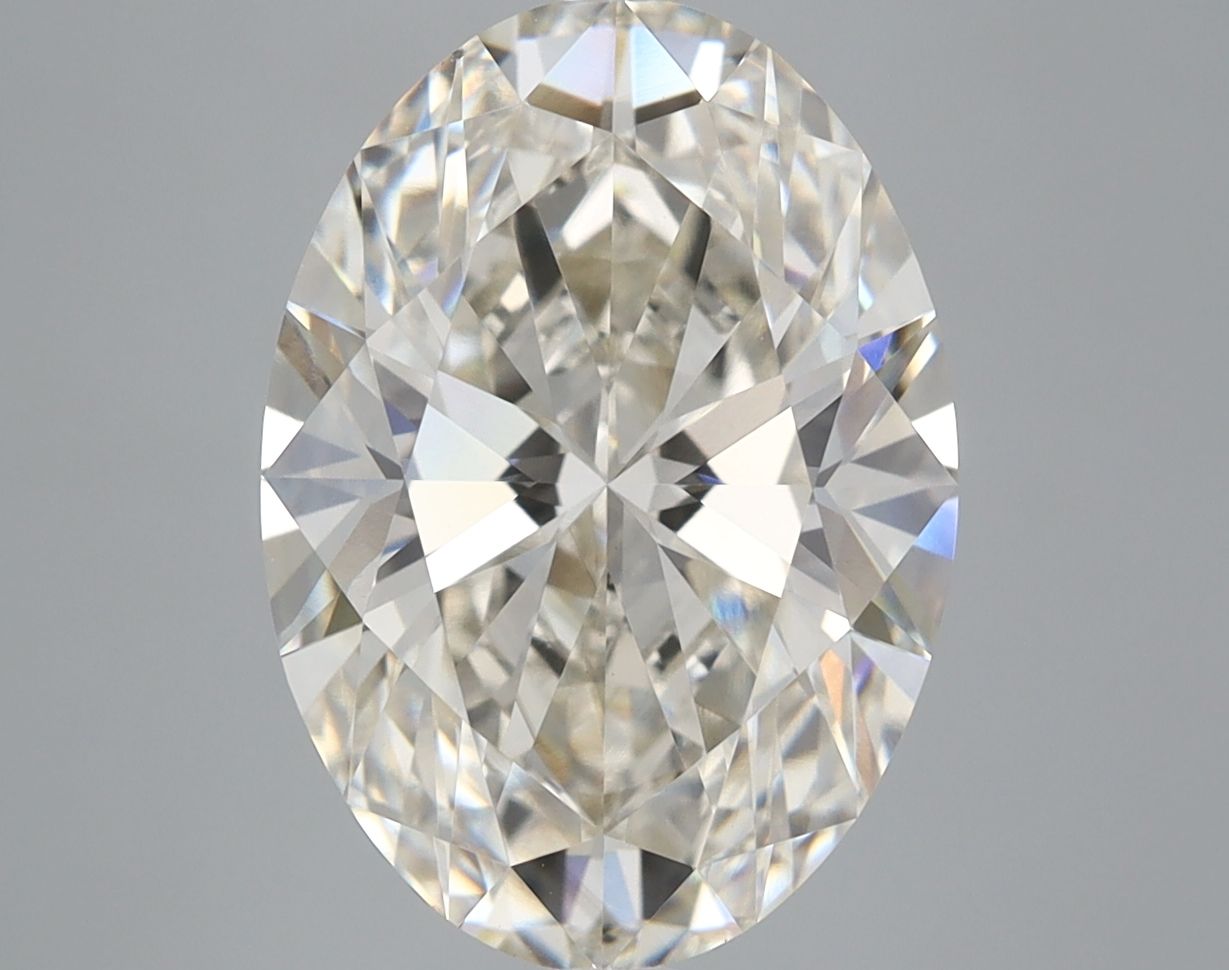 5.01 ct. oval Lab Grown Diamond front image
