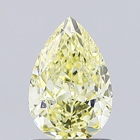 1.0 CT Fancy Yellow PEAR